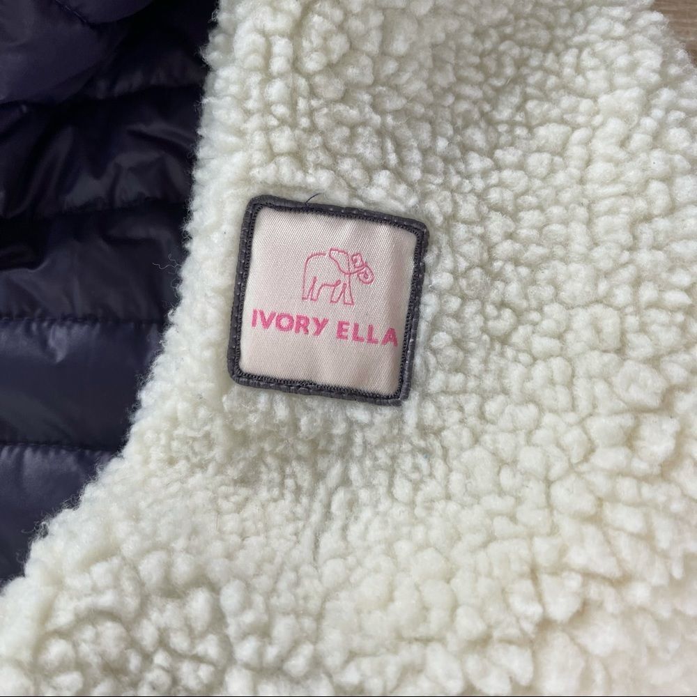 Ivory Ella Sherpa Jacket - Picture 5 of 9